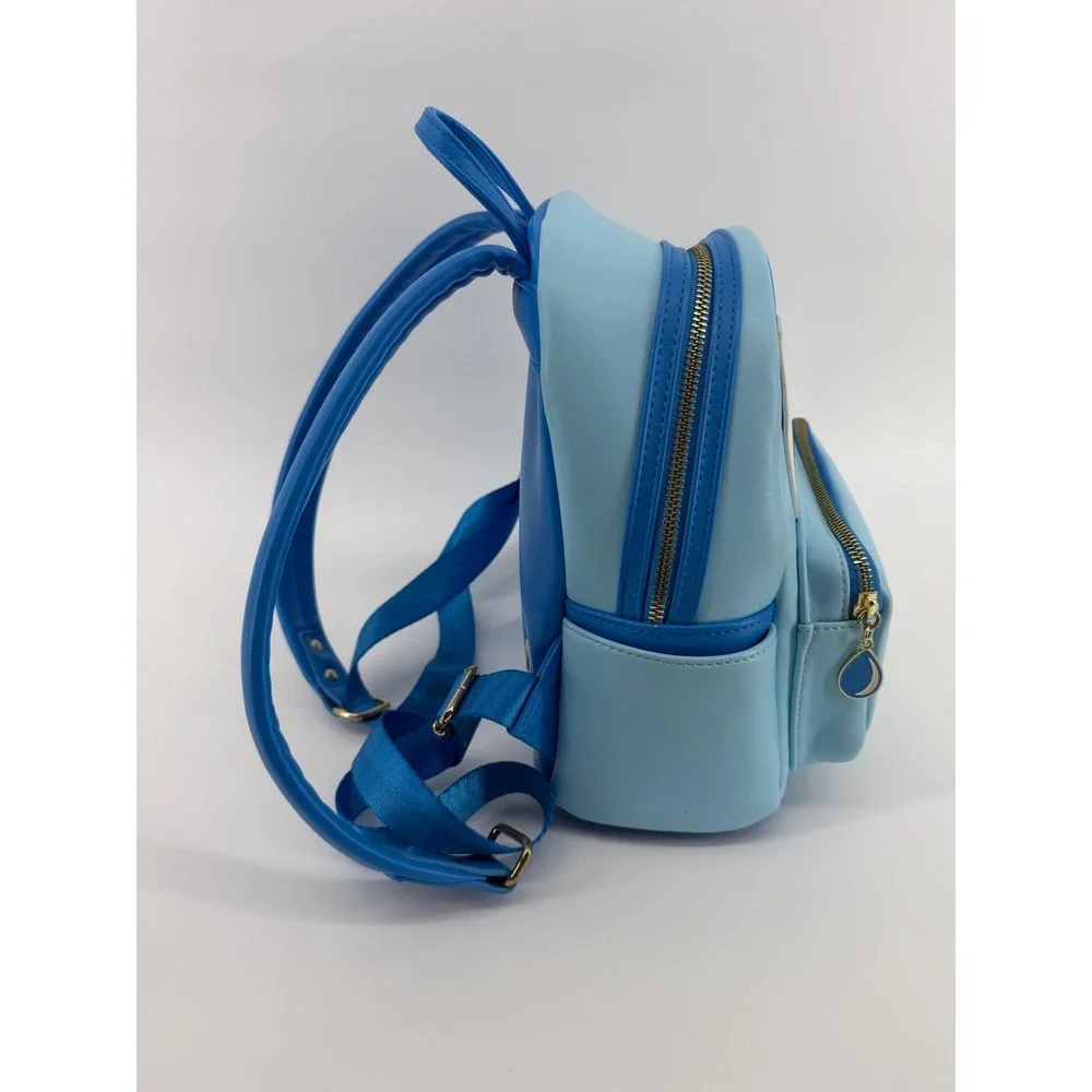 Loungefly Pokemon Piplup Cosplay Mini Backpack Blue‎ Faux Leather